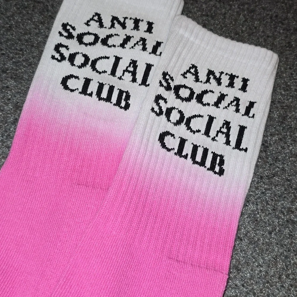 Anti Social Social Club Walking Too Much Socks NWT